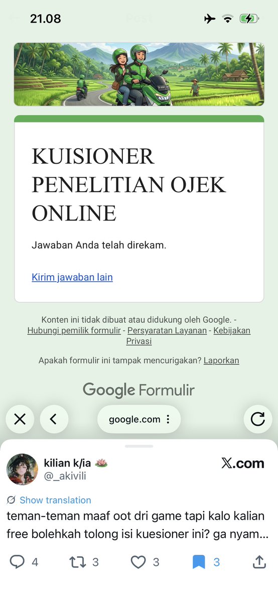 eca | OPEN BARTER KUESIONER DM tweet media