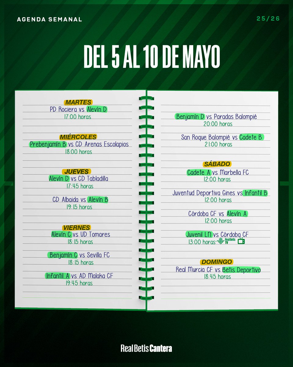 Real Betis Cantera tweet media