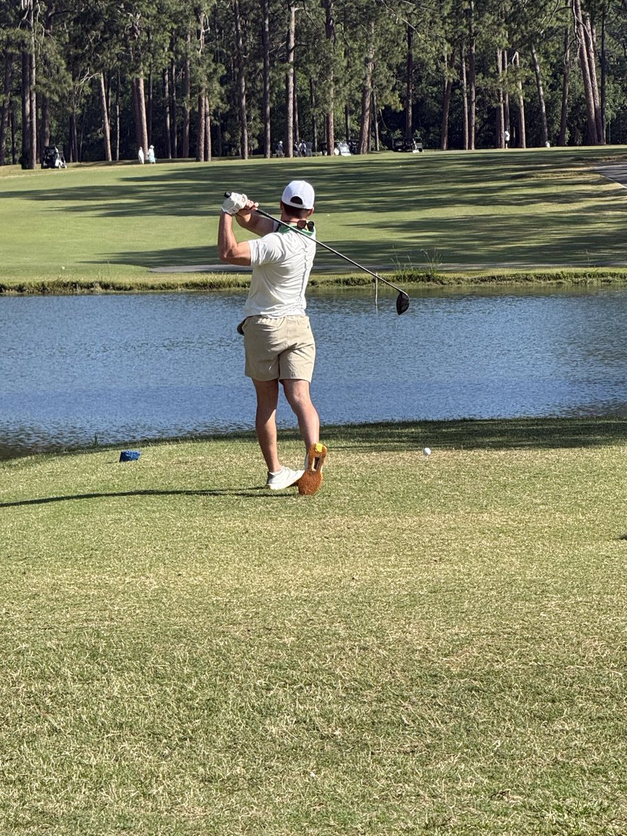 BWolvesGolf's tweet photo. Here we go, Wolves are on the course at the 6A Sectionals at Sunset CC. Let’s Go! @BufordAthletics @CoachCRoberts @tirons73 https://t.co/noAgzL27qs