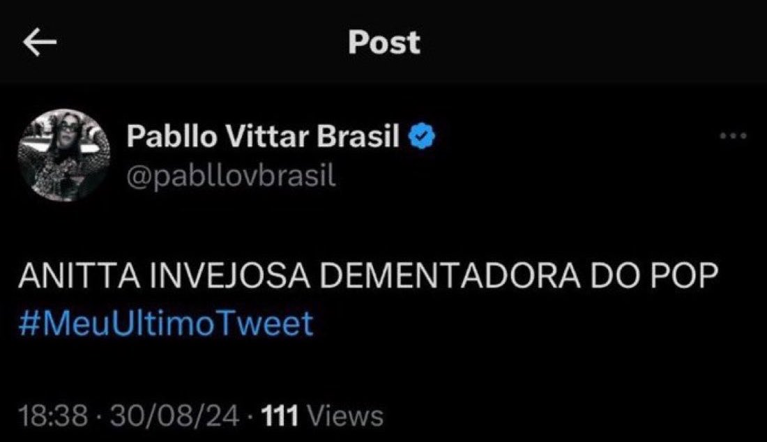 🇧🇷 Músicas mais ouvidas de artistas brasileiros na história do Spotify:

5°: Alibi: 666.692.313 (+308,311)
6°: São Paulo: 666.598.367 (+787,027)

Diferença: 93,946 (-478k) 🔻