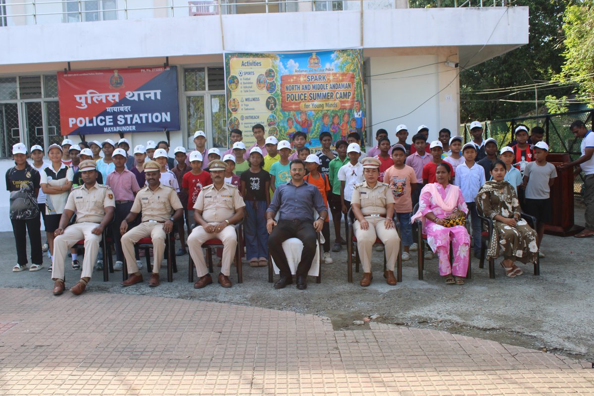 Superintendent of Police, North & Middle Andaman tweet media
