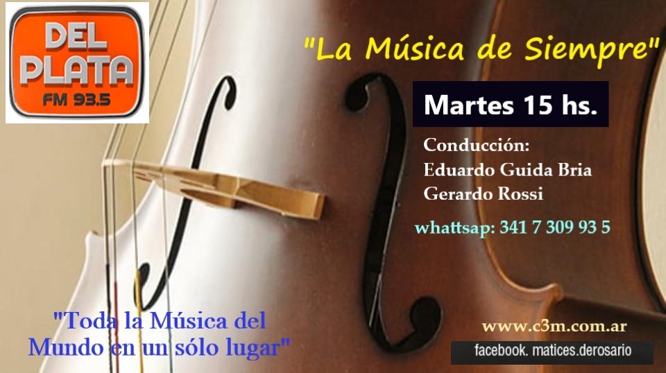 Matices de Rosario - Prof. Eduardo Guida Bria tweet media