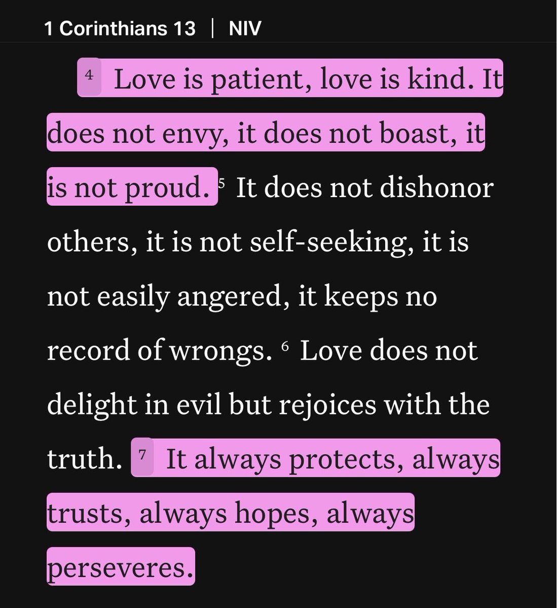 HiddenMindDump's tweet image. 1 Corinthians 13:4-7❤️ 

Drop a ❤️ if you felt this. Save it for later. Share it with someone who needs to hear this today.

#dailyquotes #quoteoftheday #deepthoughts #healingjourney #quotes