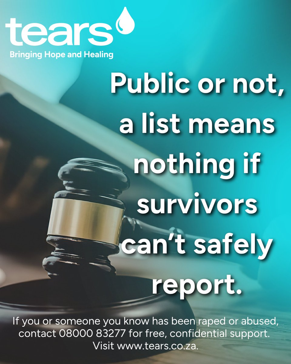 TEARS Foundation tweet media