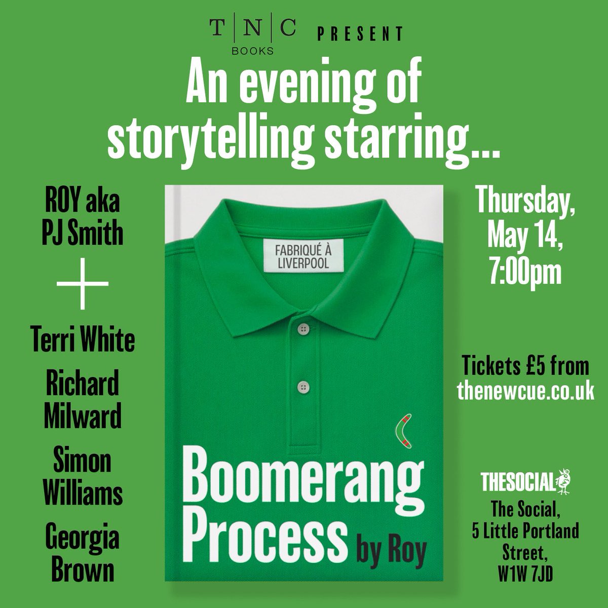 TedKessler1's tweet photo. Come to this. Tickets just £5. 
https://t.co/7rSvZII8Fe 
@badwool9 is unmissable https://t.co/KTGktYm5zY