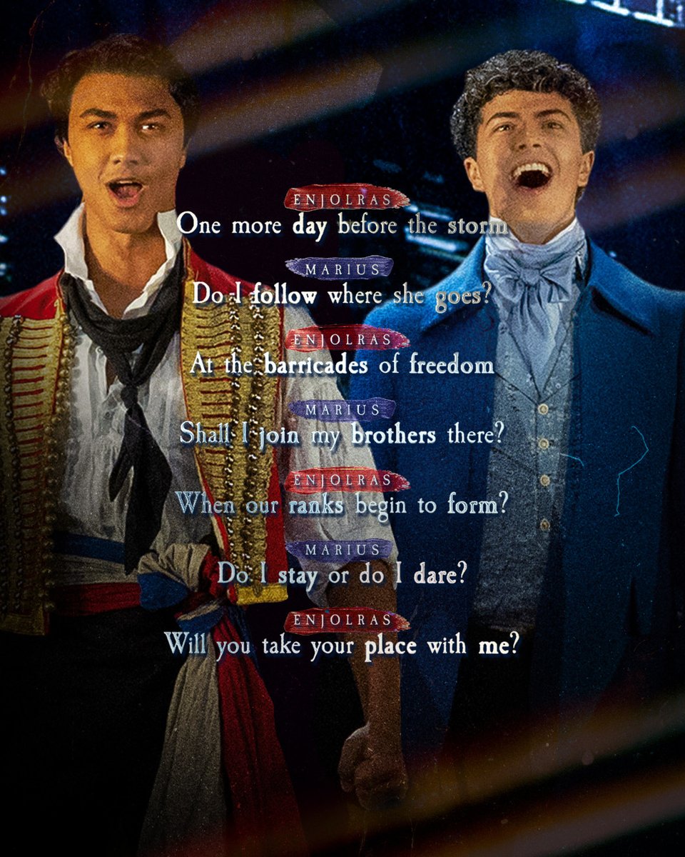 Les Misérables tweet media