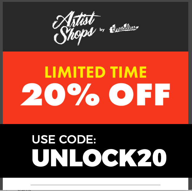 BigHeadProd's tweet photo. FOR A LIMITED TIME, get 20% off at our Threadless Artist Shop using the code: UNLOCK20

Shop now at: https://t.co/1gmdFZWrm0
.
.
.
#Threadless #KC #art #comics #SmallBusiness #solopreneur #tshirts #anime #BHP https://t.co/JhBFq7w68O