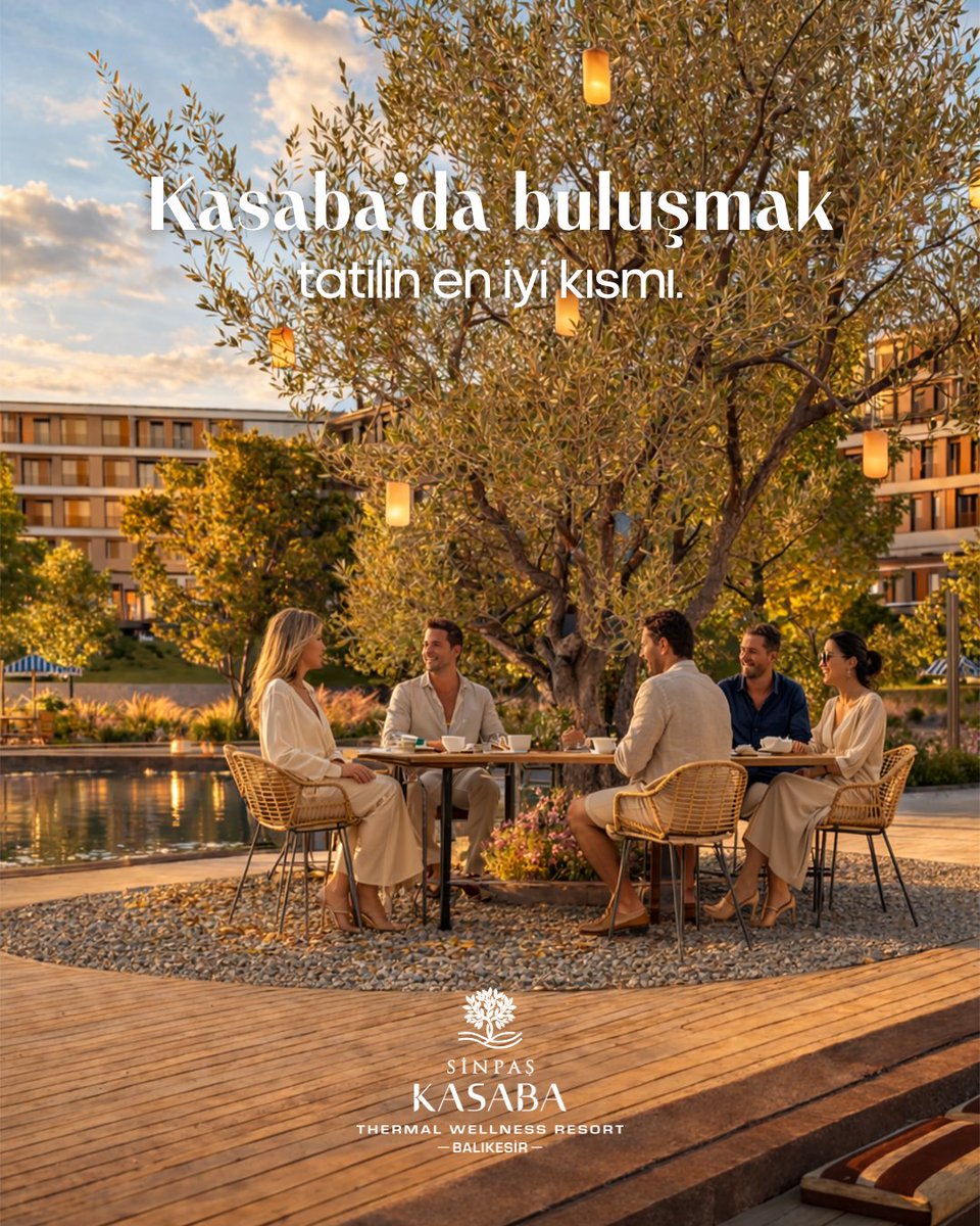 Kasaba’da buluşmalar, tatilin en keyifli anlarına dönüşmek üzere kurgulanıyor. ✨
Ortak alanlar ve sosyal yaşam alanları, birlikte geçirilen zamanı daha değerli hale getiriyor.

📲Detaylı bilgi için linkten form doldurabilirsiniz.
 🔗snps.tr/kasaba

#SinpaşKasaba