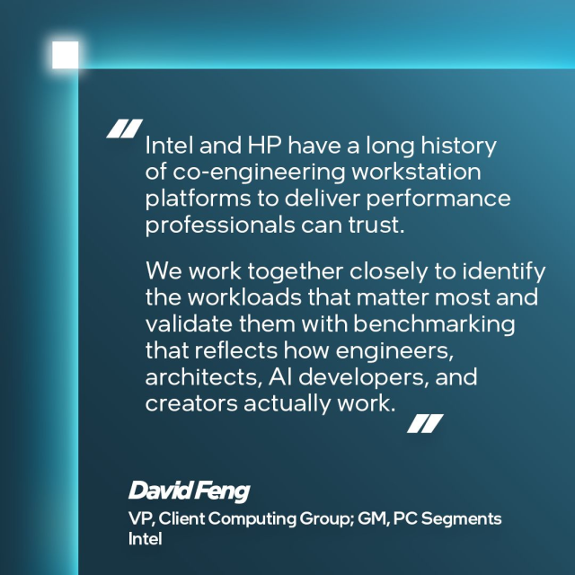 LesekDemont's tweet image. Identify issues, co-engineer, validate, repeat. We're creating amazing results with @HP through a shared commitment to making work better.​ #IAmIntel bit.ly/4d4uyLr