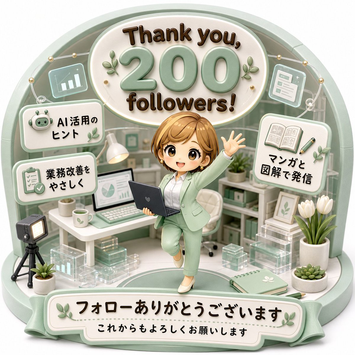 ミサ｜AI個人開発×オンライン秘書👩‍💻 tweet media