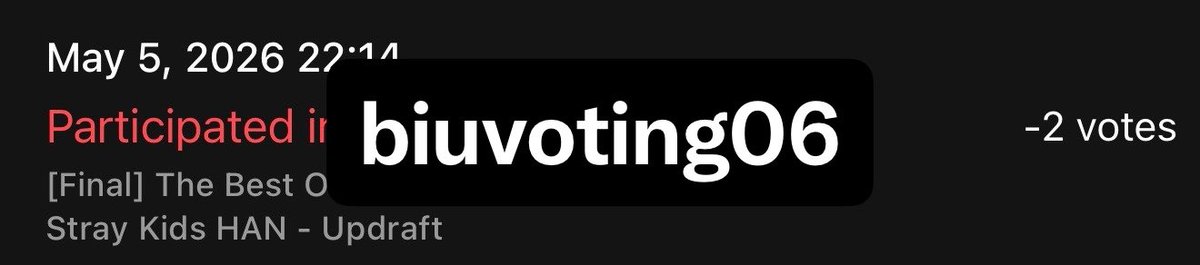 biu voting DM TO BUY KPOP VOTES tweet media