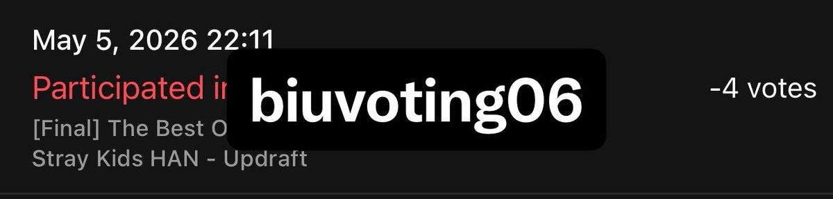 biu voting DM TO BUY KPOP VOTES tweet media