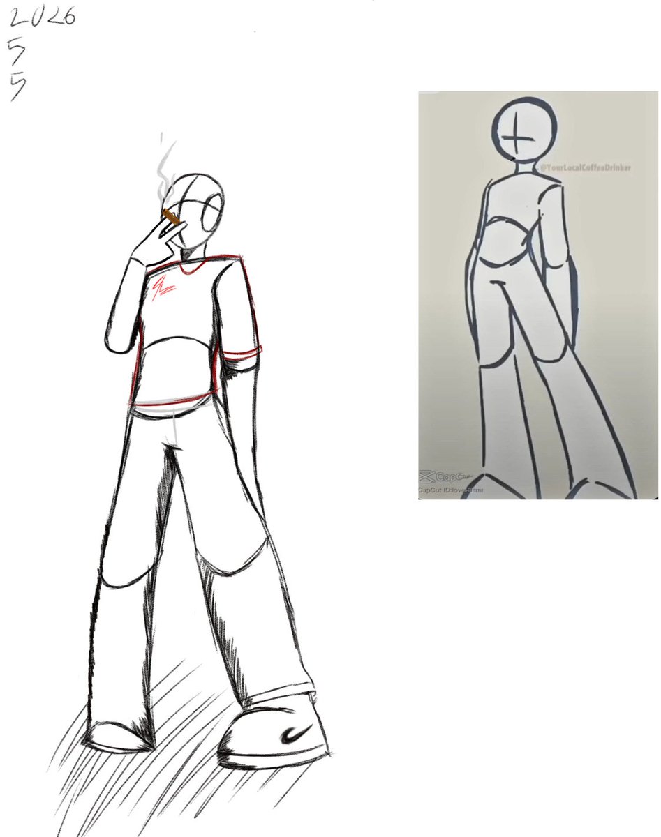 Raihow005's tweet image. Trying to learn body style 🎨
Still learning 
#artmoots #art #finished #smallartists