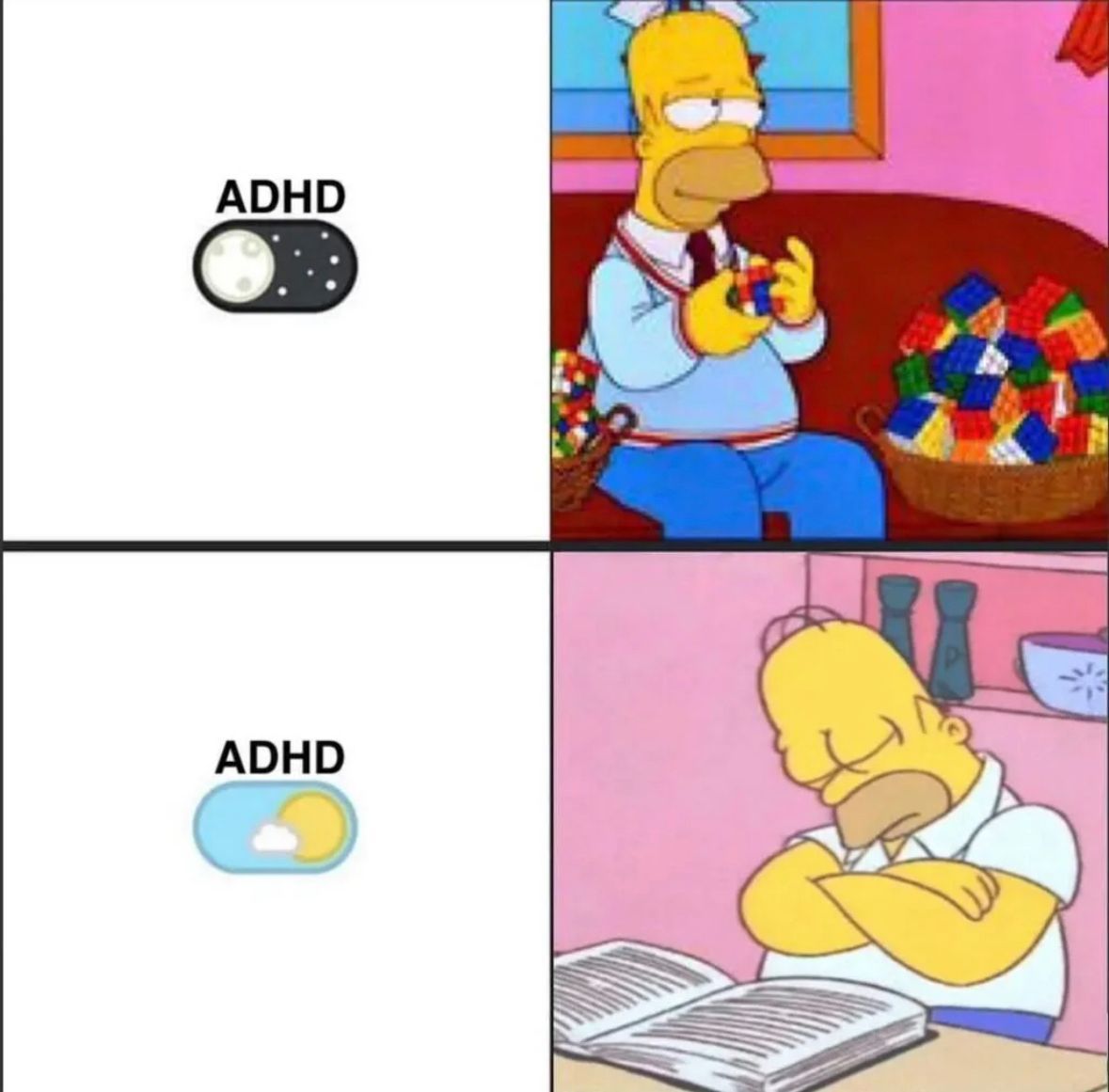 ADHD Memes tweet media
