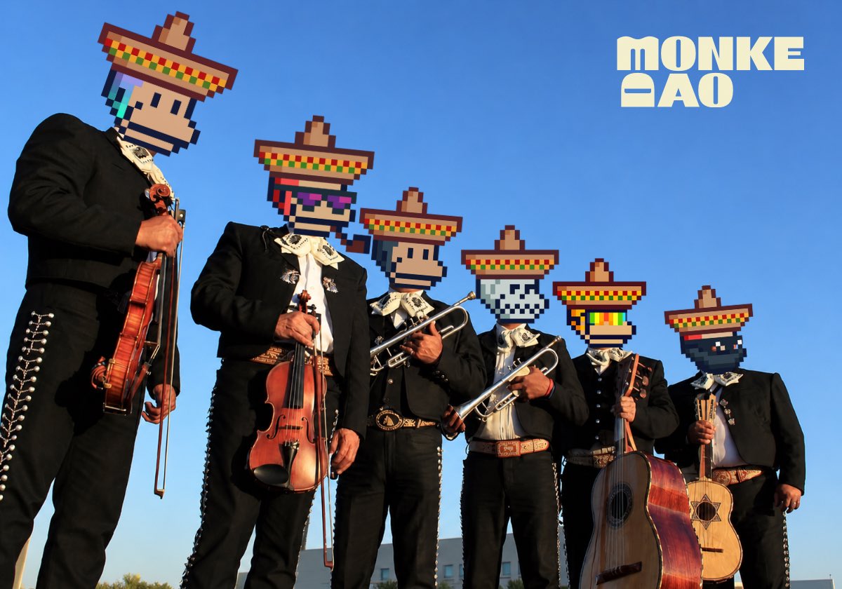 SolanaMBS's tweet photo. GM 🪅
Happy Cinco de Mayo Monkes! 🪇 https://t.co/BtzX0QJOR0