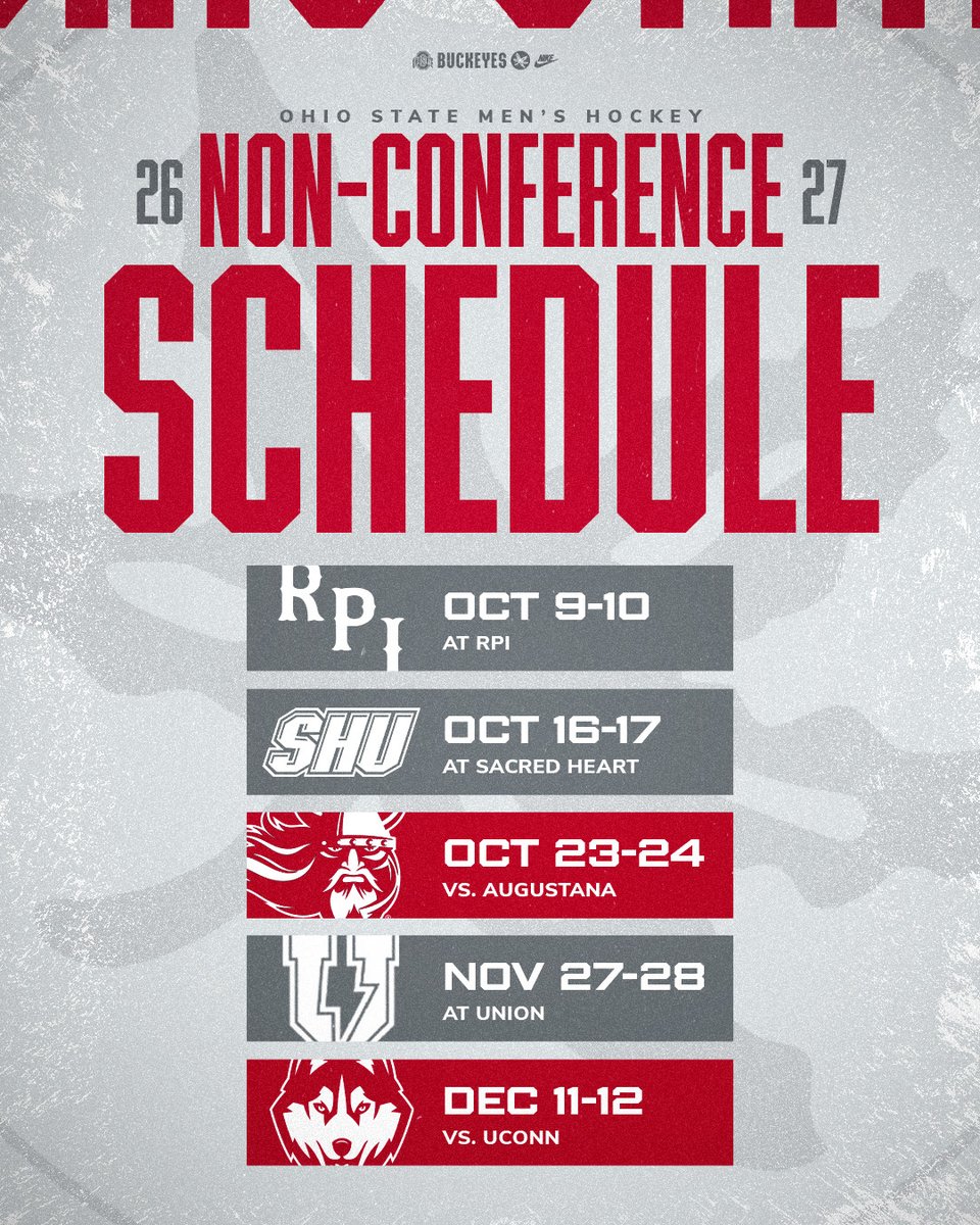 Ohio State Men's Hockey tweet media