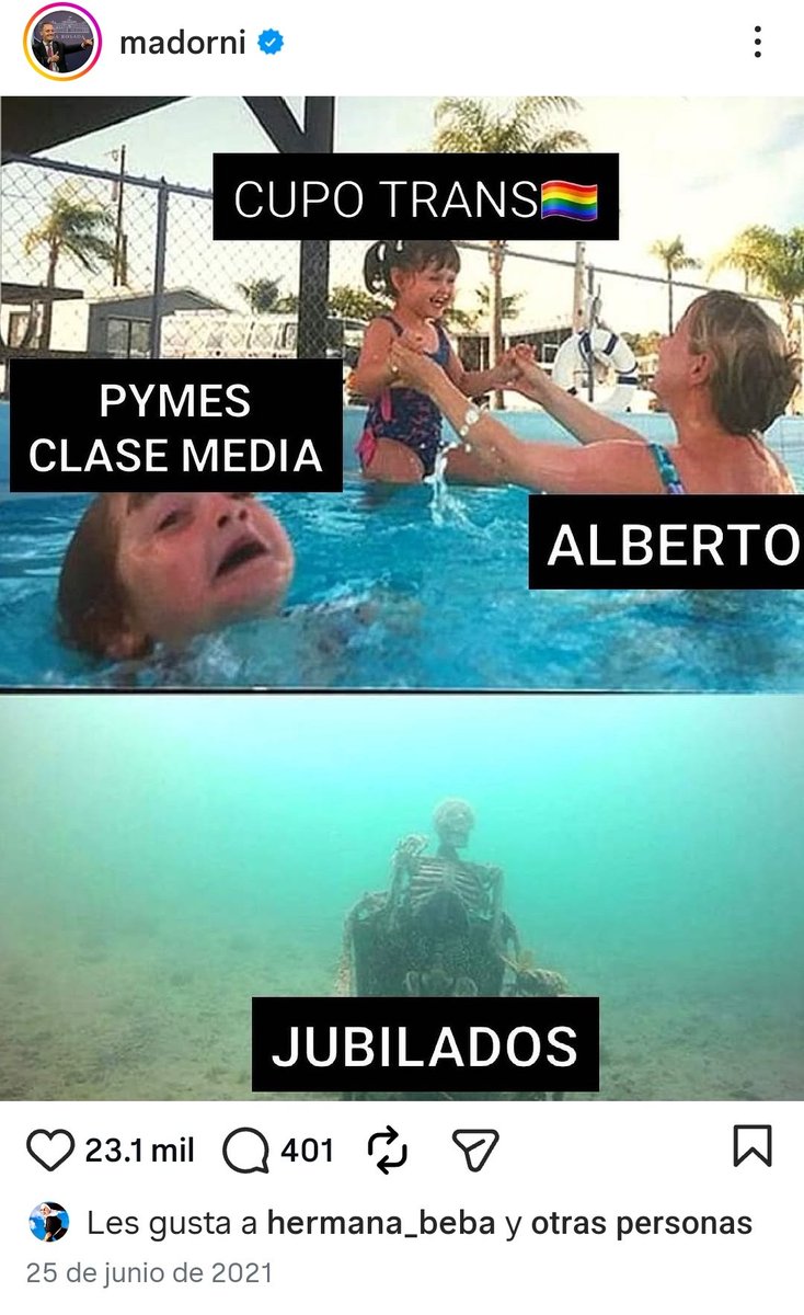 Mirá lo que posteaba Cascada de aceite en 2021. Otro que usó un chivo expiatorio marginado para hacerse la casa, en este caso es literal