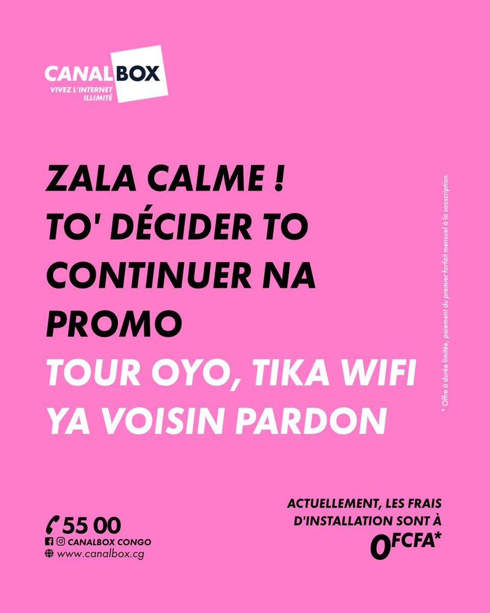 Canalbox Congo 🇨🇬 tweet media