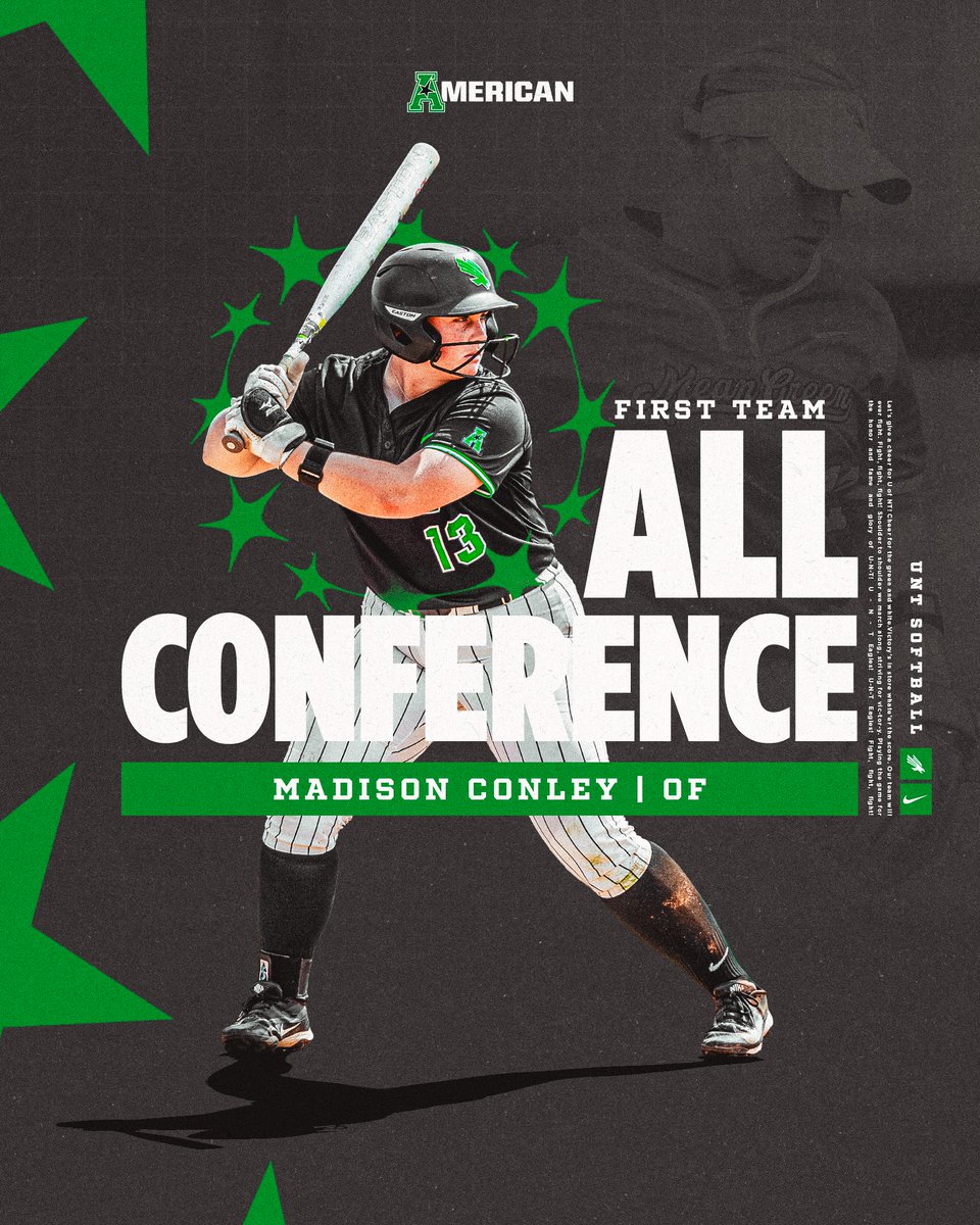 MeanGreenSB's tweet photo. Madi &amp; Moff ™

The heart of our lineup each earn First Team All-@American_Conf honors!!

#GMG 🟢🦅 | @mad_is_on20 | @elizabethmoff16 https://t.co/R7hjhVuQRk