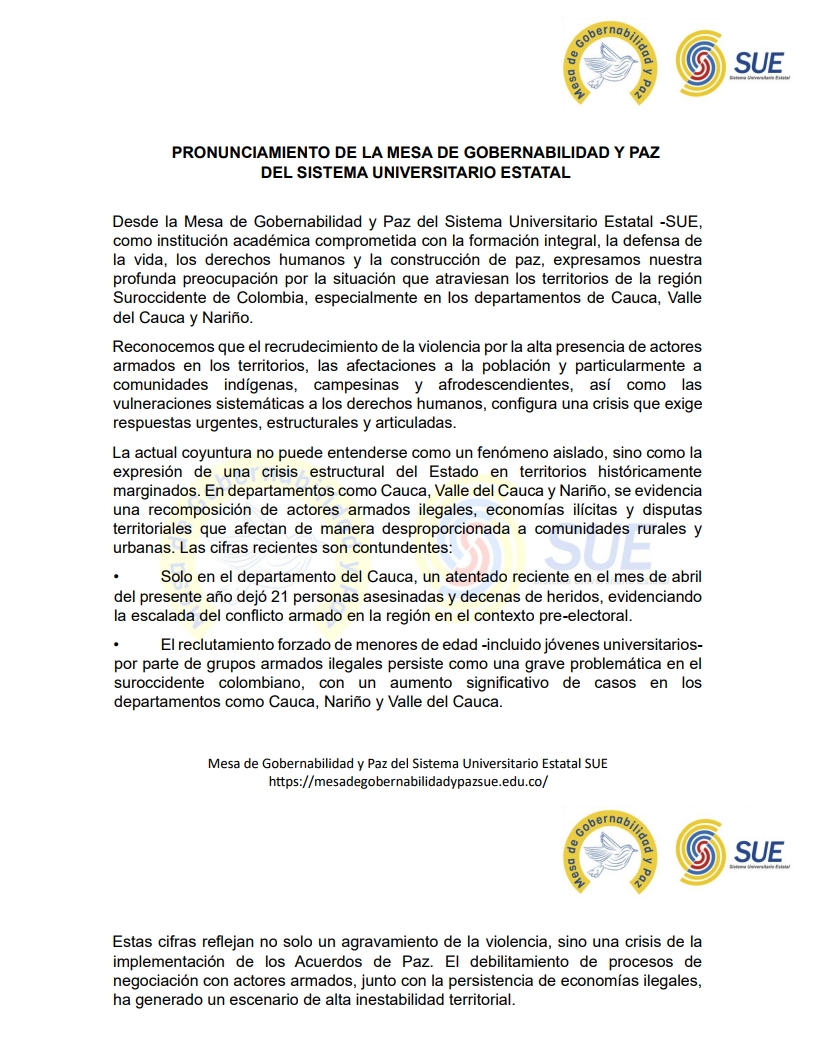 Universidad del Cauca tweet media