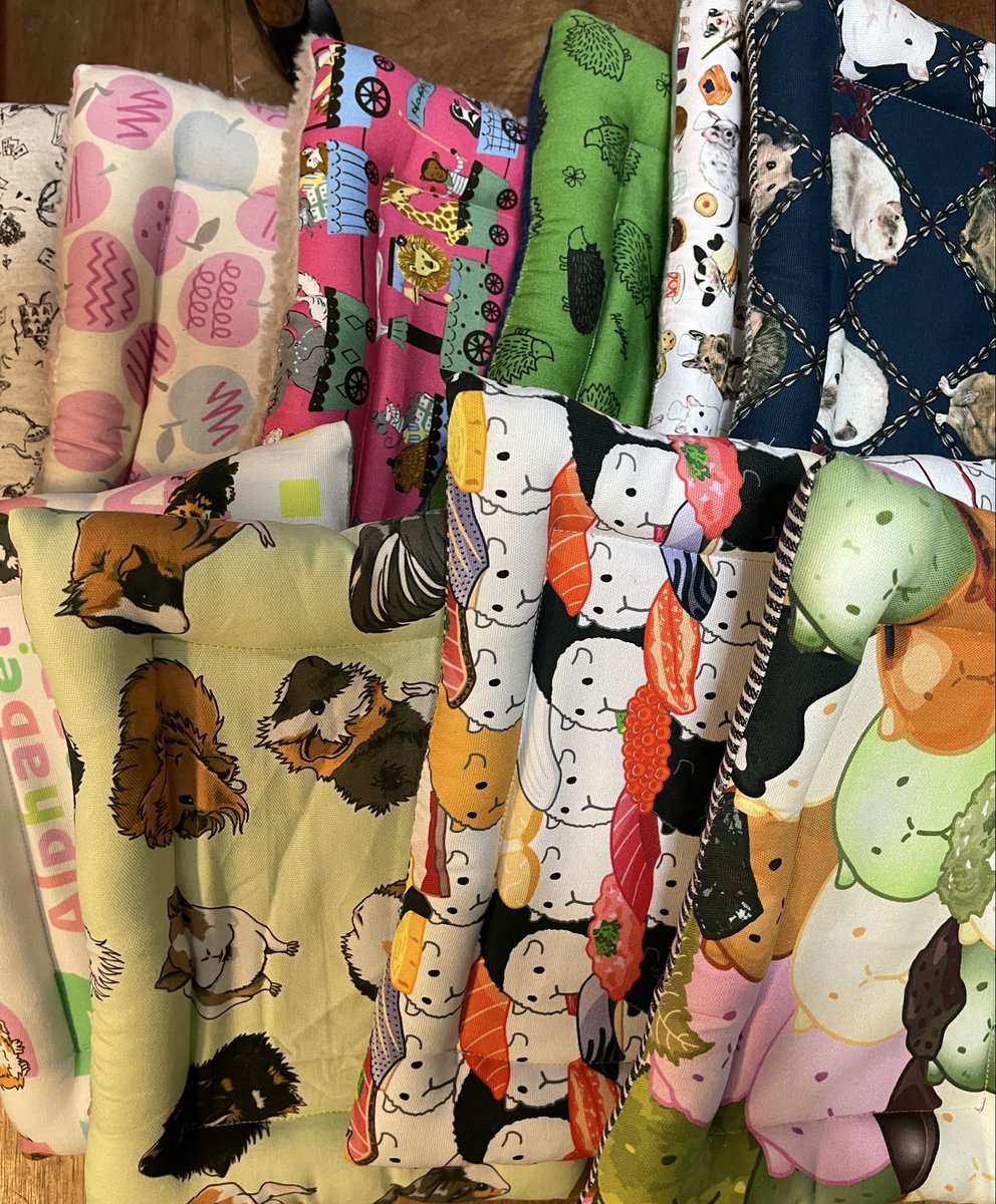 小動物サイズ ごろ寝クッション、マット たくさん仕上げてます♪ 9日