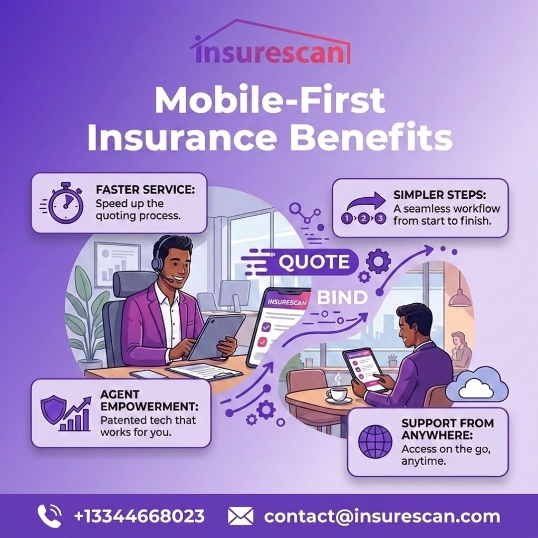 insurescan's tweet photo. One mobile workflow can help your agent quote, bind, and service your policy faster, so call +13344668023 to learn how InsureScan keeps it simple. #InsureScan #InsuranceTech #IndependentAgents #AutoInsurance #AlabamaDrivers #SouthCarolinaDrivers #EasyCoverage https://t.co/PQtFRLaY0i