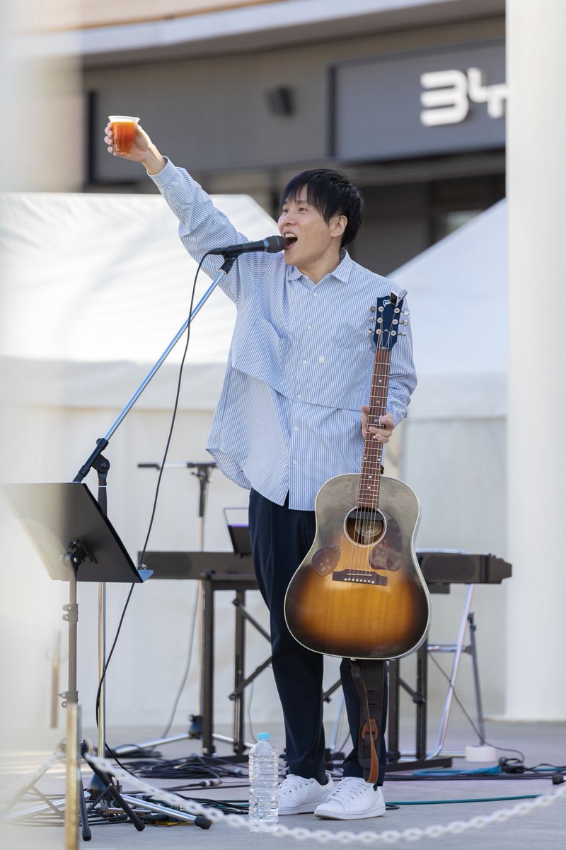 melo11853's tweet photo. BEERS OF JAPAN FESTIVAL 2026 
ららぽーと福岡

立川翼さん @tsubasa0106 🍻💙

今日も素敵な歌を聴けて、大好きな曲も聴けて幸せでした🫶🏻💖
ありがとうございました🥰 https://t.co/xzGi69SyQB