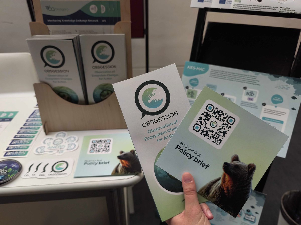 obsgession_'s tweet photo. We are at #BioMonWeek26 🛬

Find us featured at the @BioAgora booth 🔎

Stay tuned for more event updates 👀

#HorizonEurope #Biodiversity #Sustainability #ClimateAction https://t.co/sV4miy4NVC