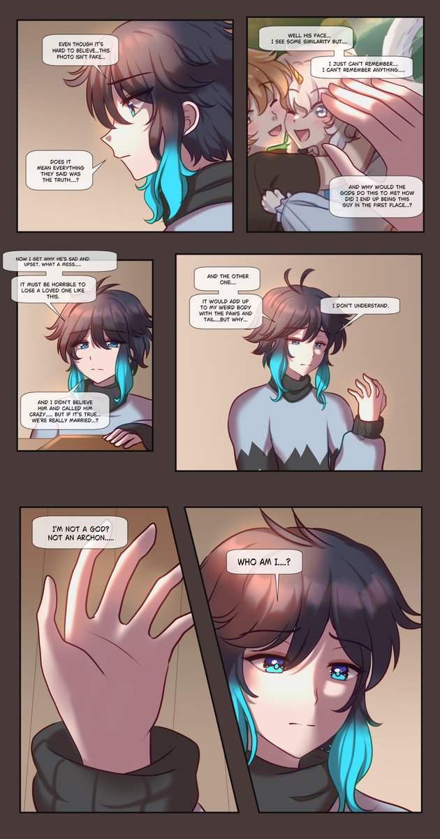 Glasperlenfuchs's tweet image. This was a very sad chapter for Aether back then  when the HP overwrote Venti and took his memories in a blink of an eye

#GenshinImpact #原神 #Venti #aether #venther #aeventi #ship