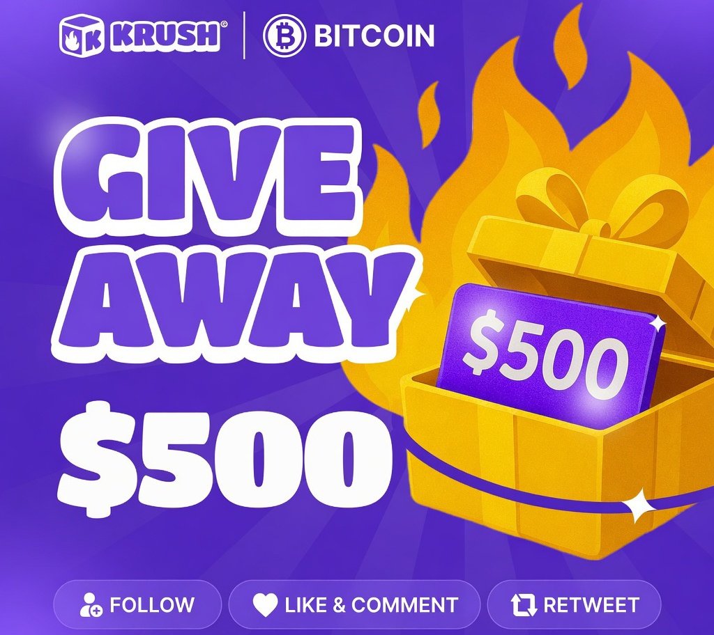 AirdropAchiever's tweet image. Krush.gg just soft launched. Open luxury mystery boxes &amp;amp; Win REAL PRIZES! 2×$250 🔥‼️

1⃣ Follow @krushgg &amp;amp; @AirdropAchiever
2⃣ RT
3⃣Tag 2 friends

Turn on notis for weekly code drops &amp;amp; giveaways, coming soon🔔

#Airdrop #Giveaway #Crypto