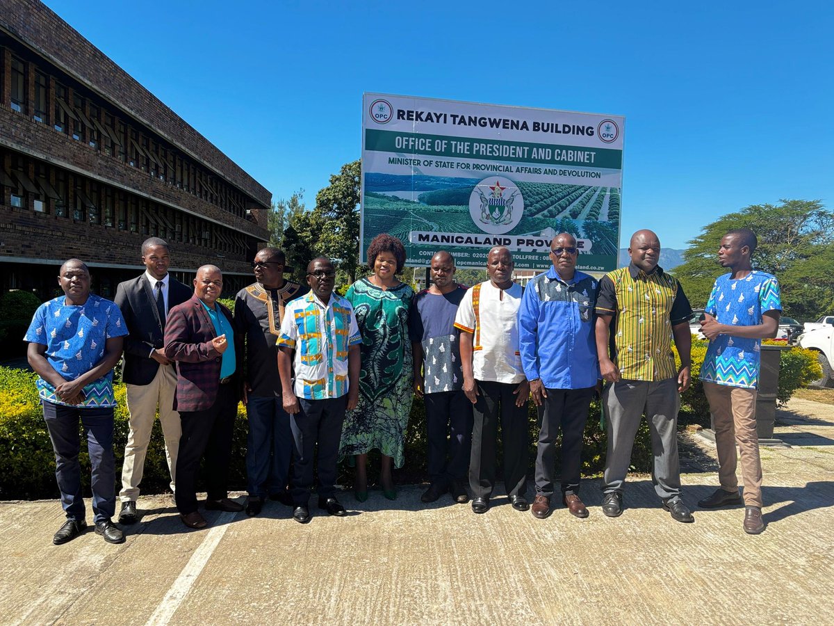 Office of Minister of State- Manicaland Province tweet media