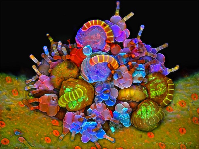 twistopherrobin's tweet image. #Photography #MicroscopicPhotography #Color #IgorSiwanowicz