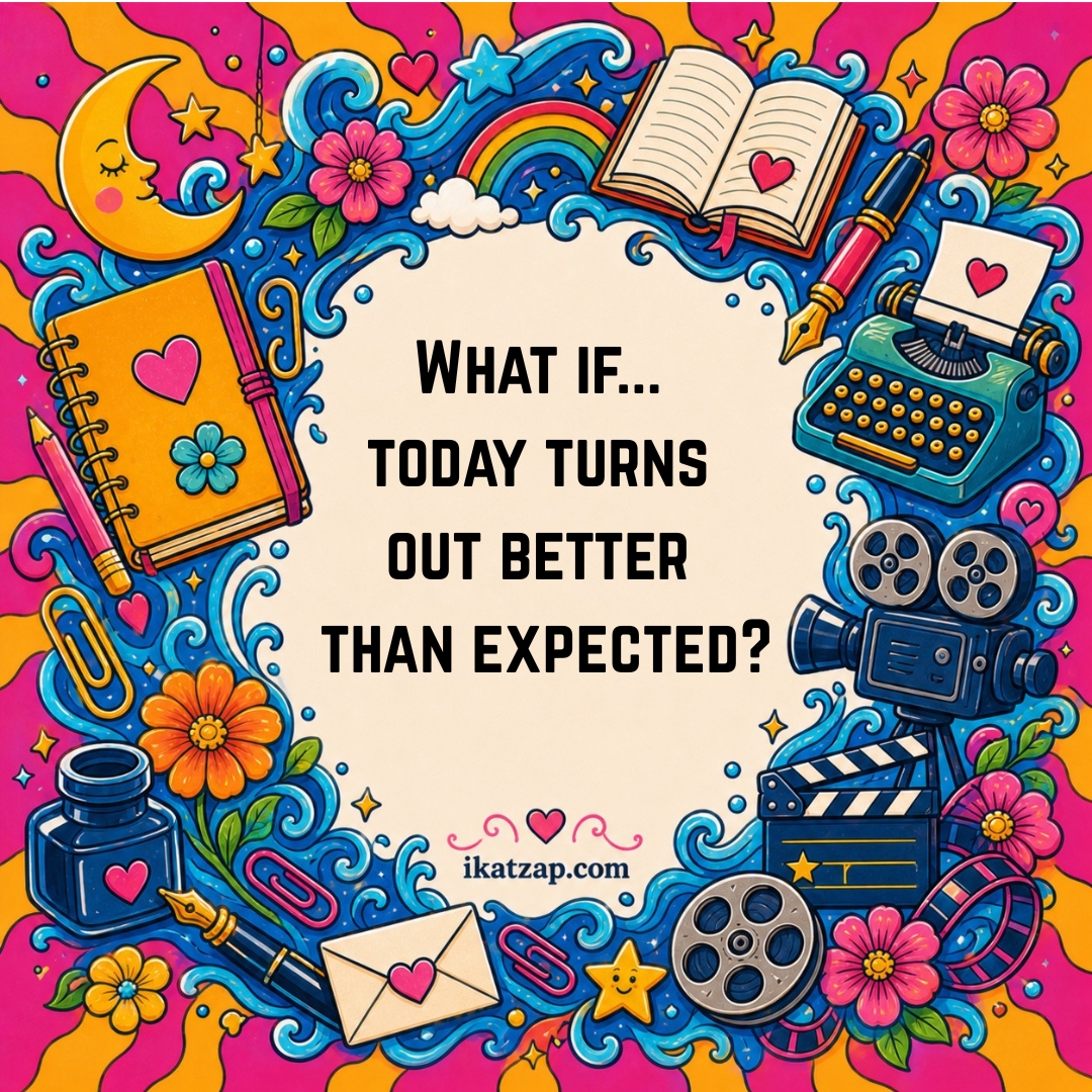 KathyHolzapfel's tweet image. We are entering our suspiciously optimistic era. 
Bring it on, May! 😍

#whatif #5amwritersclub #screenwriting #writingcommunity #amwriting #creativity #productivity #goals #yougotthis #onward