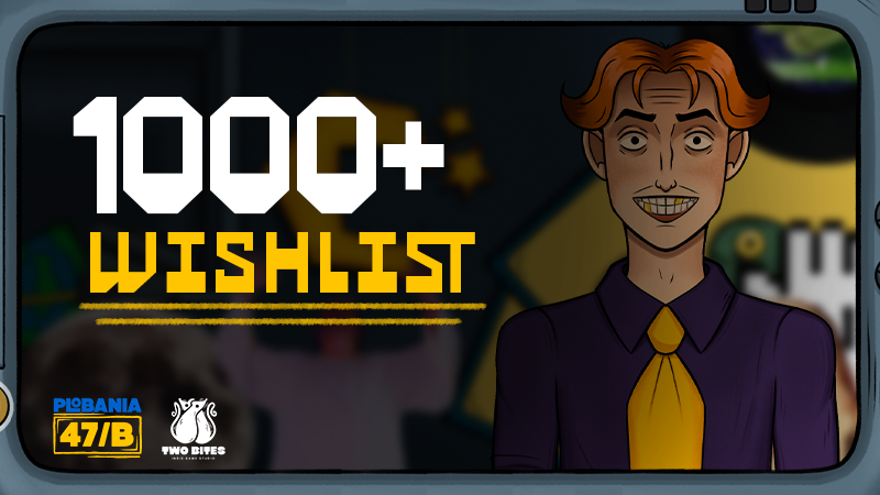 twobitesstudio's tweet image. We just hit 1,000+ wishlists on Steam 🎉

Getting here before even releasing our demo makes this milestone extra special.

Thanks to everyone who wishlisted, shared, and supported Plobania 47/B 💙

Demo coming soon.
#indiegame #gamedev #indiegamedev #steam