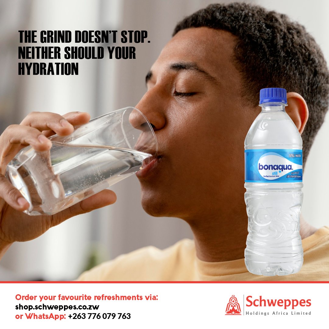 SchweppesZW's tweet image. Fueling the hustle, one sip at a time. 💧💪
#stayhydrated
#bonaqua
#wateryoucantrust