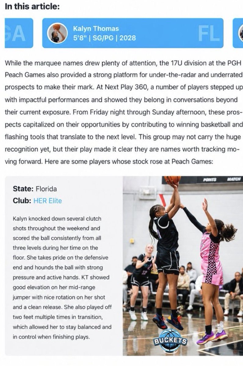 KalynThomas2010's tweet photo. Thank you @BFishHoops @PGHCircuit @PrepGirlsHoops @PGHFlorida @PGH_Georgia for the recognition! 
@_Coach_JB @HERelite @CoachAvery1 @Coachkaygee @sashadione2024 https://t.co/G1WSplXV0g