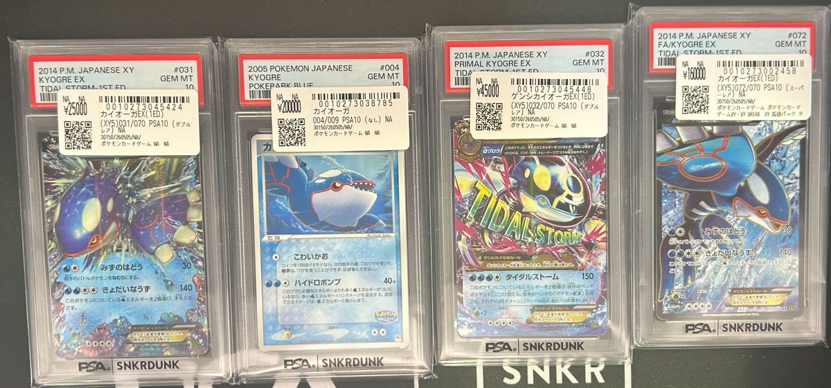 【PSA10】グラードン カイオーガ リバホロ 25th 2連番 PSA10】グラードン カイオーガ リバホロ 25th 2連番 ポケモンカードゲーム