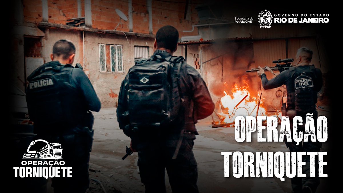 🚨 OPERAÇÃO TORNIQUETE | Delegacia de Roubos e Furtos de Automóveis da Capital (DRFA-CAP) realiza operação com o objetivo de combater grupo criminoso ligado ao Comando Vermelho, envolvido em roubos de veículos e de cargas, além da comercialização de materiais ilícitos. 

Estão