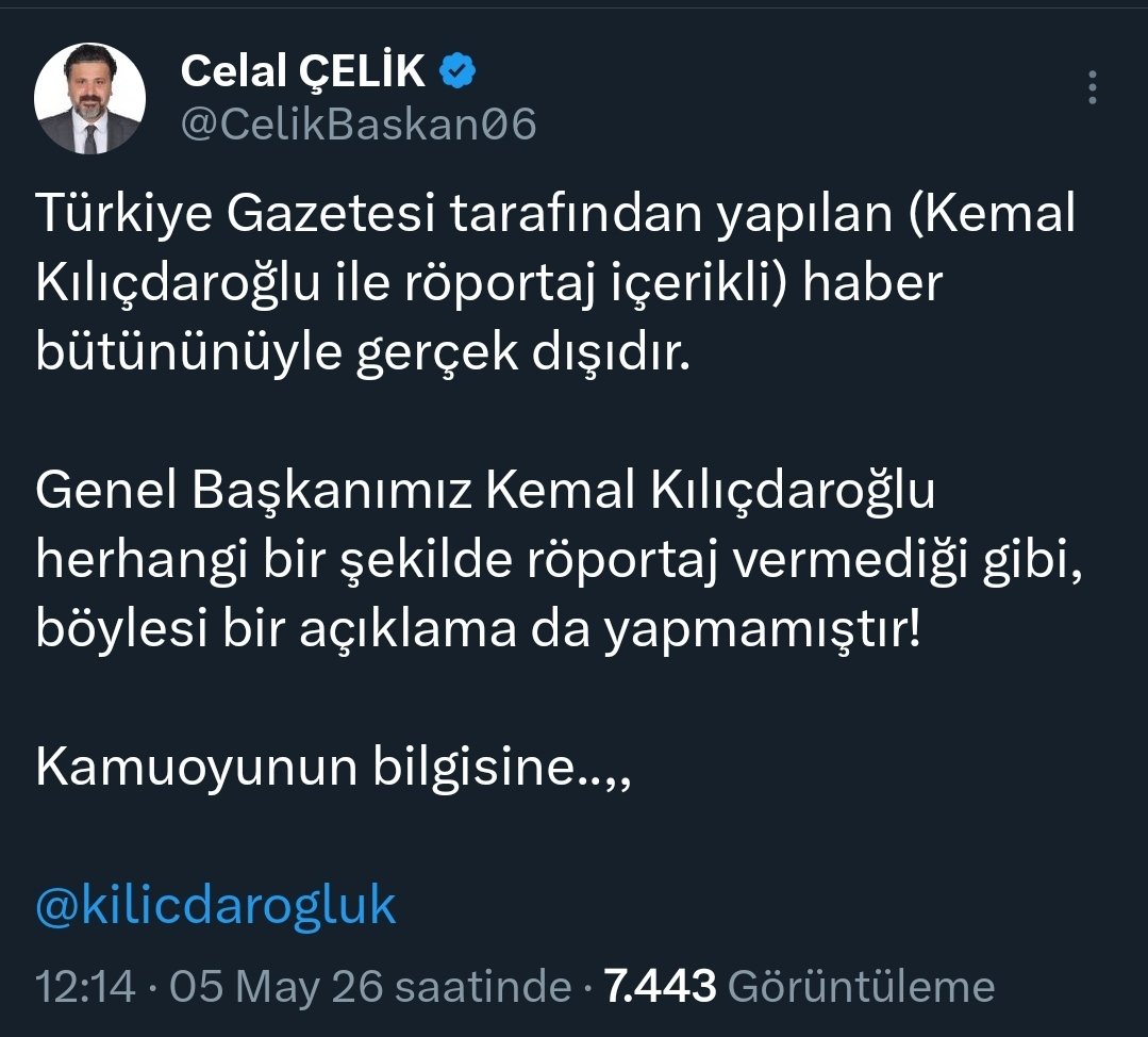 Bülent Gürsoy tweet media