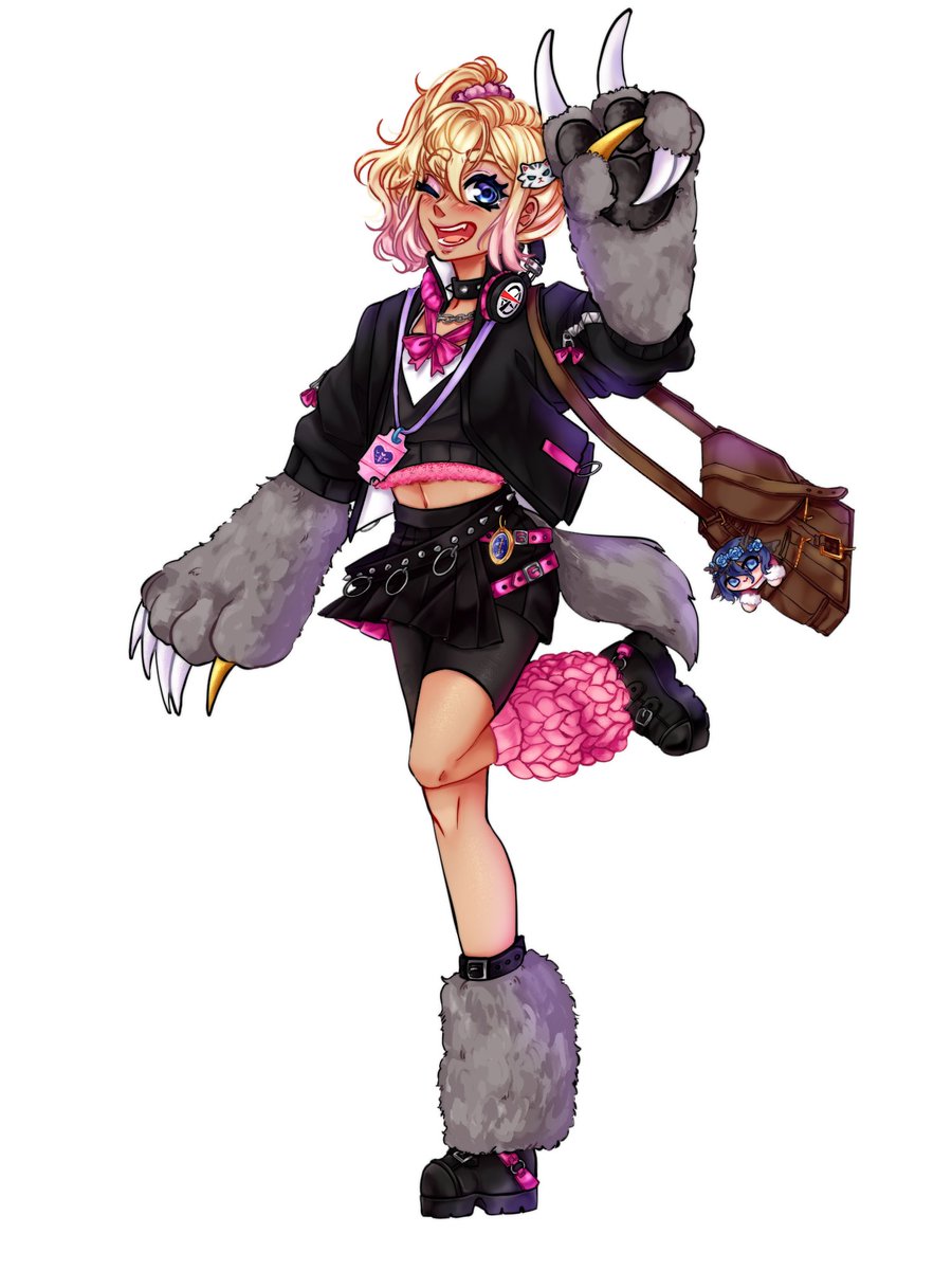 EvimaruVT's tweet photo. @TeneIsHere Evimaru a honey badger humanoid who runs a tv show showing off how to survive various worlds in the multiverse. https://t.co/AvLO0k4rQj