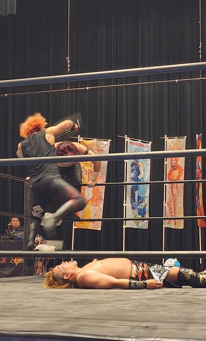 2026.5.4
#柳ケ瀬プロレス旗揚げ9周年記念大会
コスチュームも変わり いつもと雰囲気違った #橋之介
最後は…😱
#柳ケ瀬プロレス
#tttpro 
#ゴキブリ商会