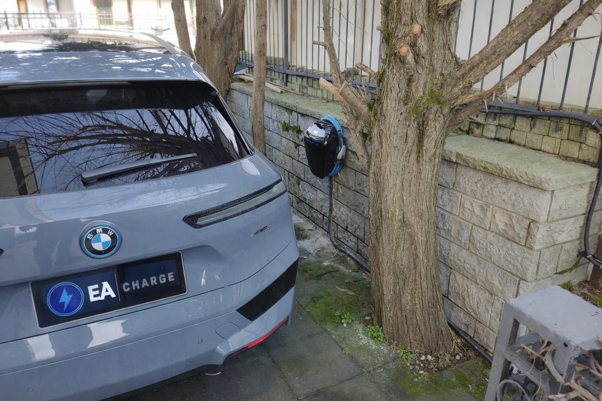 EACharge's tweet image. #BMW #IX #EV #Charge