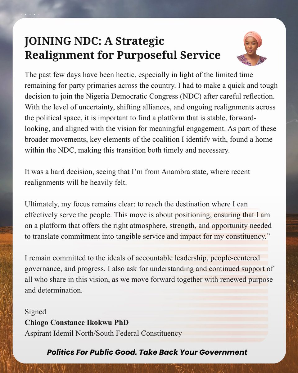 Chiogo Constance Ikokwu PhD tweet media