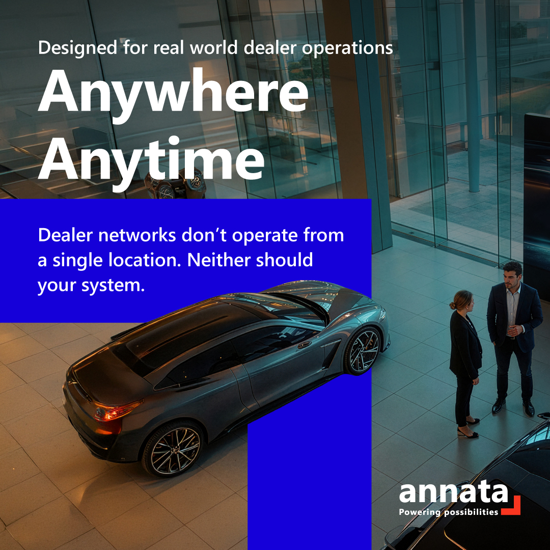 Annata's tweet photo. Your operations don’t pause when you’re offline. Your system shouldn’t either. Stay aligned across every location with a platform built for real #automotive dealer environments. See how #A365 makes it possible: https://t.co/9oKNIpPQVO https://t.co/rdeb58eWGj