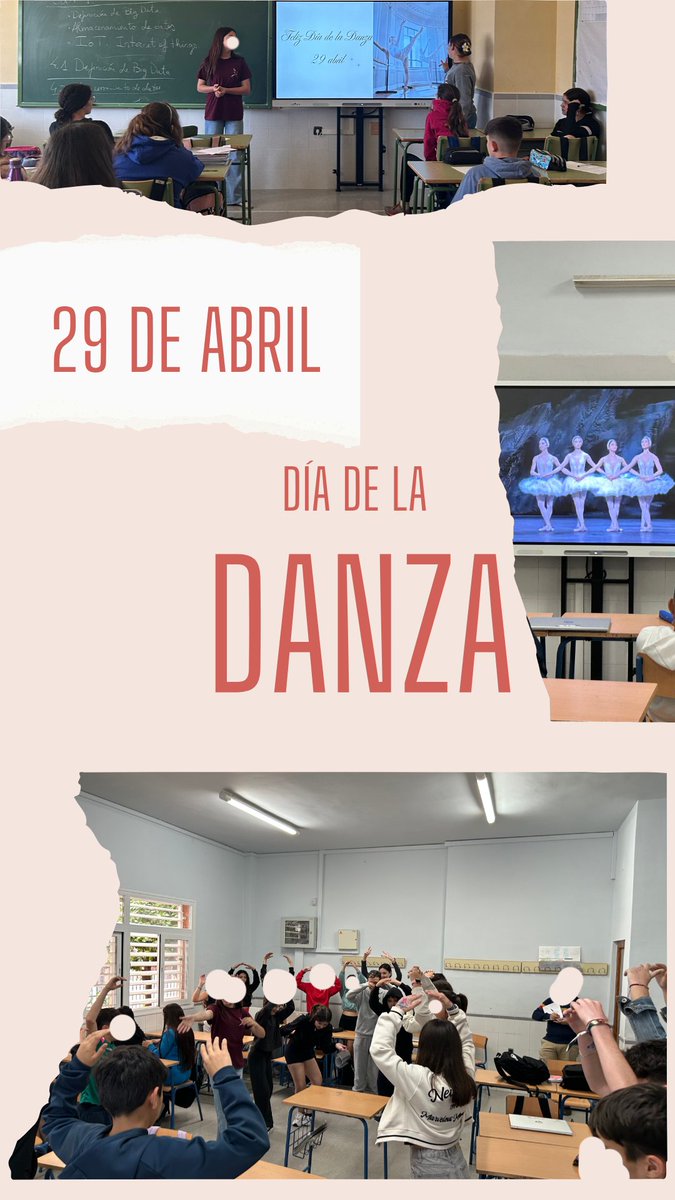 iestdp's tweet photo. Las alumnas, Carmen Rodríguez y Belinda Rodríguez, de 1ºC, realización una presentación muy especial, para homenajear el #DíaInternacionalDeLaDanza https://t.co/HjuD2Wj3Wg