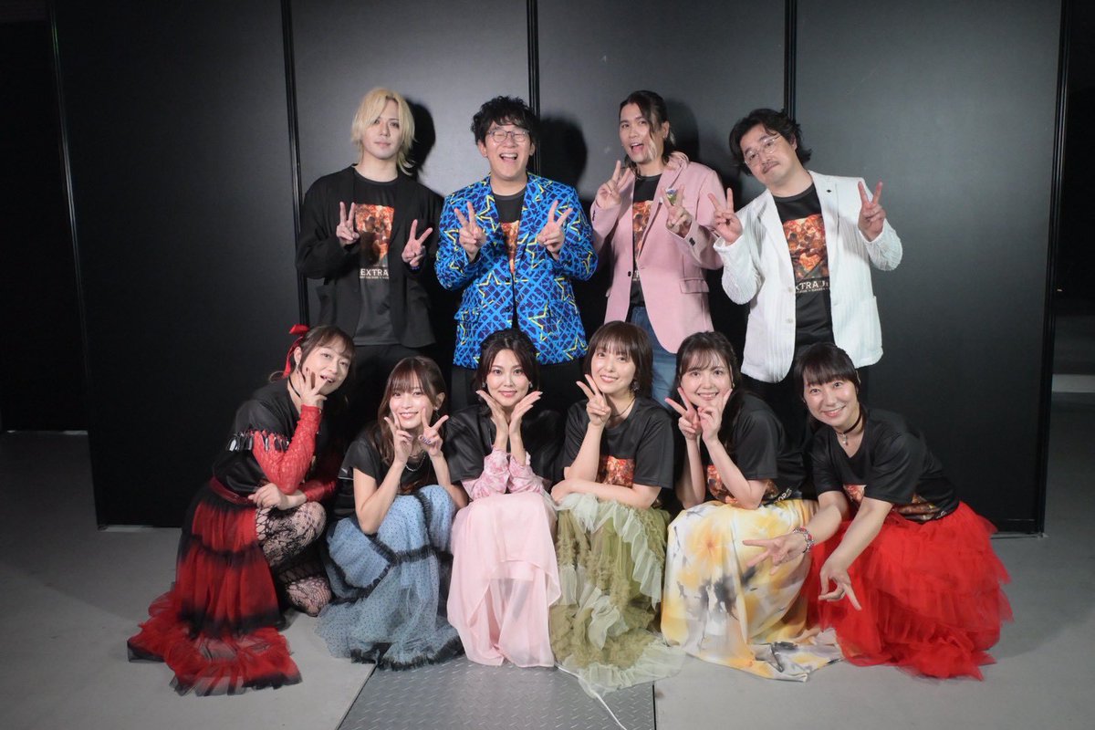 TARO_KOBAYASHI's tweet photo. #グラブルEXフェス2026 in 名古屋

改めまして、２日間ありがとうございました！

Day1 #シエロメロディア の演出を担当
Day2 EXTRA PARTYに出演させていただきました！

Day1はなんと！コウくん(@toritori_miyabi )のバイオリンが初登場🎻
バンドの皆さまを含めて、素晴らしい演奏を披露していただきました