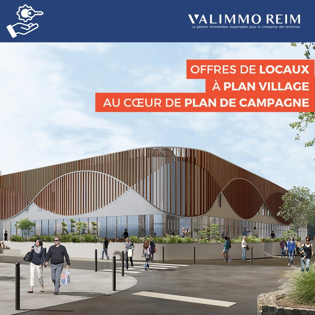 ValimmoReim's tweet photo. 📍 Plan Village // 4 opportunités disponibles au cœur de Plan de Campagne

Au sein de Plan de Campagne, plus grande zone commerciale de France 🇫🇷, le projet en cours de construction poursuit sa dynamique avec de nouvelles opportunités à saisir.

https://t.co/ozgdijr6wM https://t.co/06aV0HlEo8