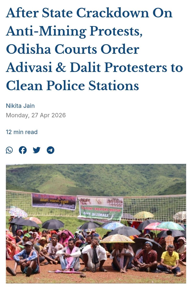 The Supreme Court order invalidating discriminatory bail orders by the High Court and trial courts in Odisha that imposed bail conditions which forced Dalit-Adivasi accused to clean police stations is appreciable. That our courts, which are meant to uphold constitutional values,