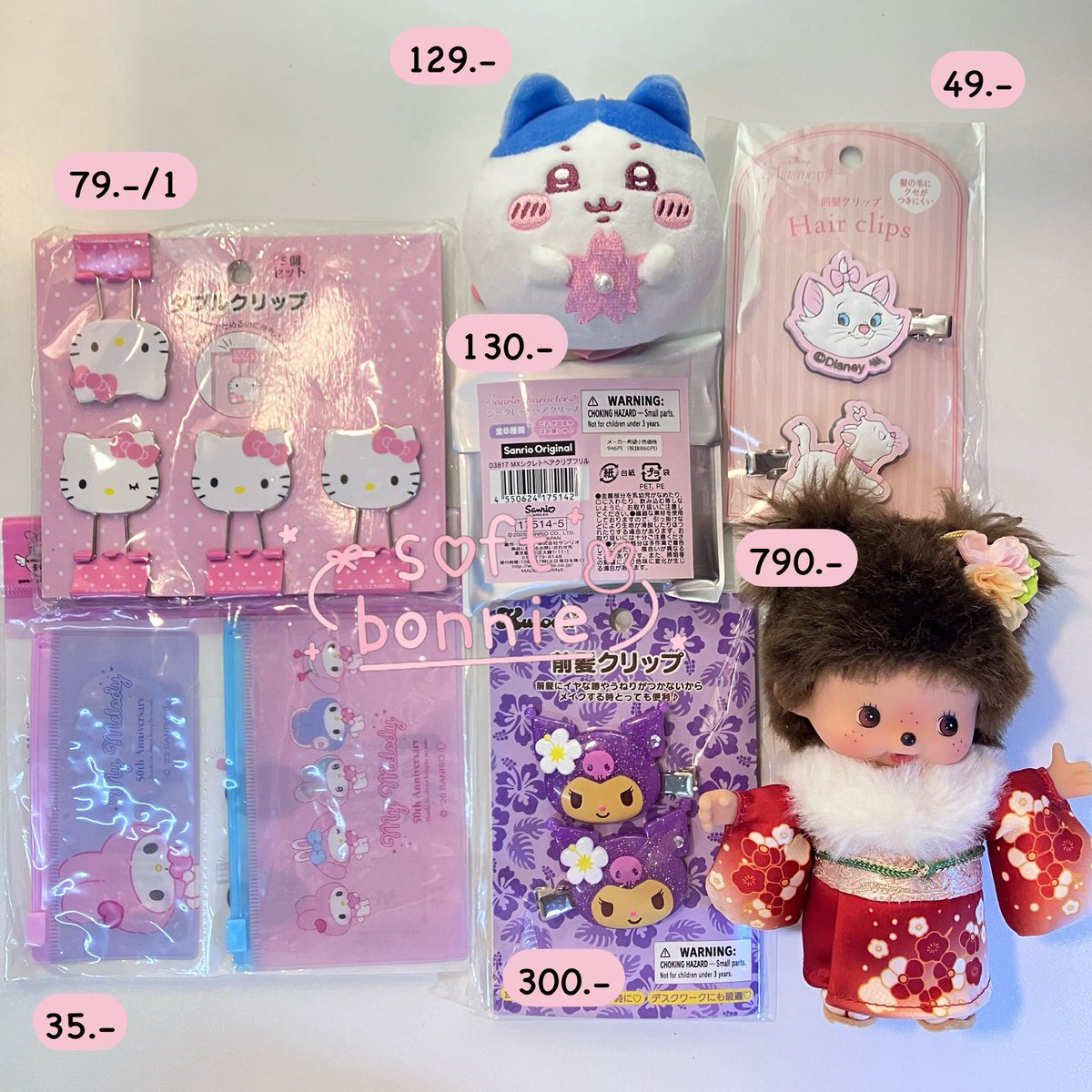 spamnychenchun's tweet photo. new / used พร้อมส่งค่า💘

📌รับผ่อน 10-15 วัน

📮 ค่าส่ง 40 (ห่างไกล+50)
#ตลาดนัดsanrio #ตลาดนัดซานริโอ้ https://t.co/BSQTZmFJTD