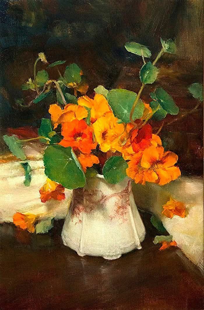 angelicaio81153's tweet image. There is nothing impossible to those who will try  .
Alexander the Great 

Contemporary master artists 

Nasturtiums 

John McCartin , Australian self - taught master artist 
Impossible is just a word for him , great example 
#artwork  #oilpainting #composition